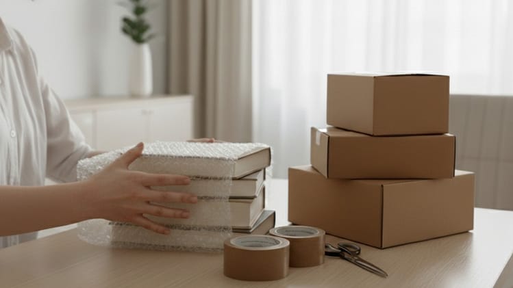 упаковка имущества